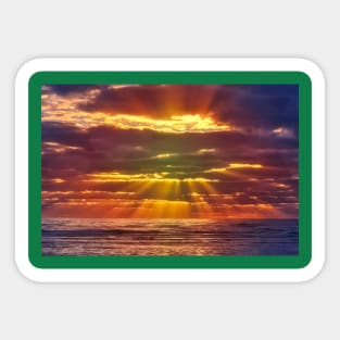 Sunrays Sticker